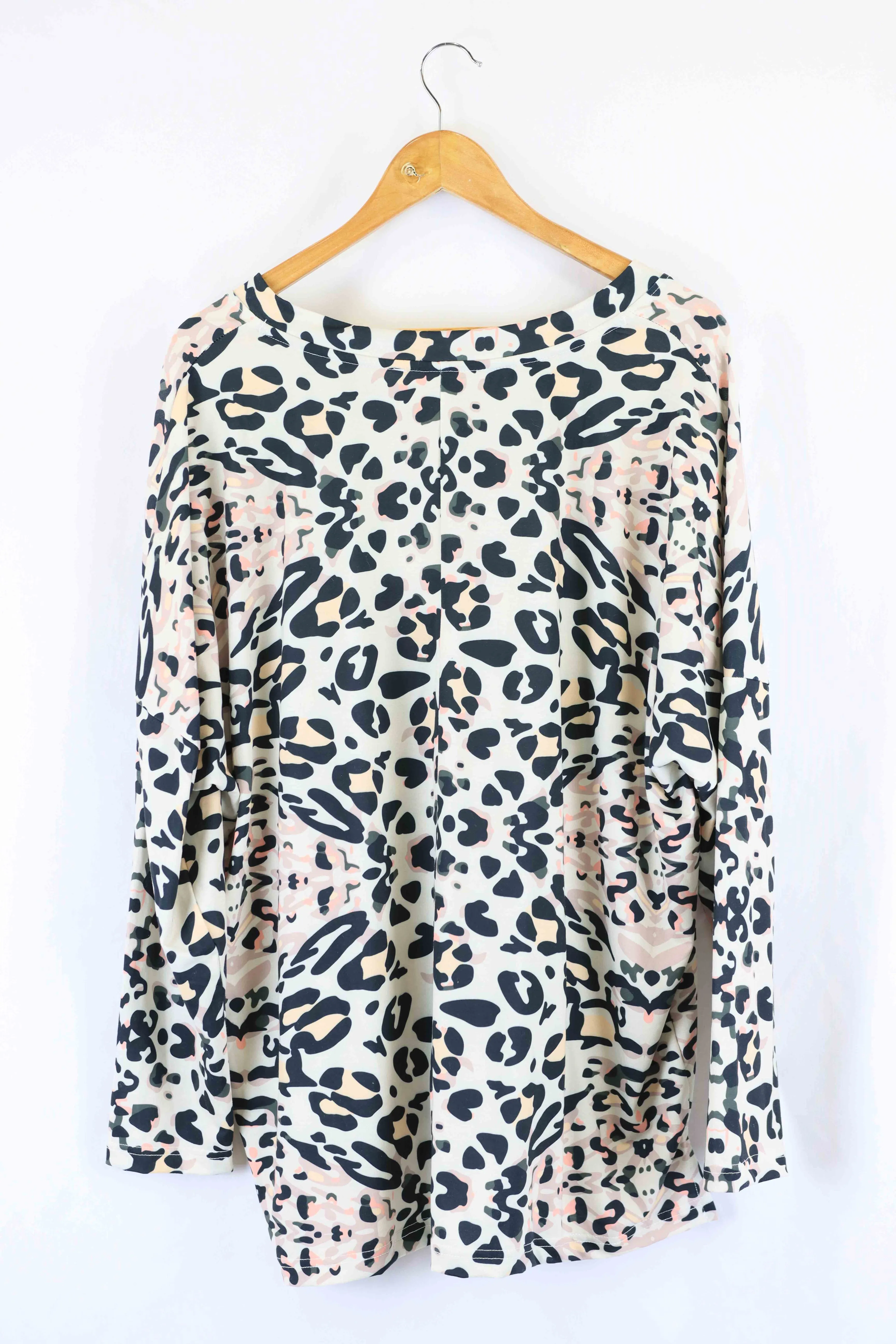 Alessi Animal Print Longsleeve Top XS