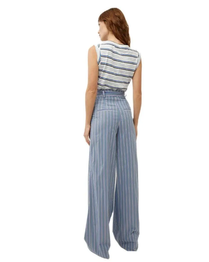 Dree Striped Muscle Tee Marine Multi