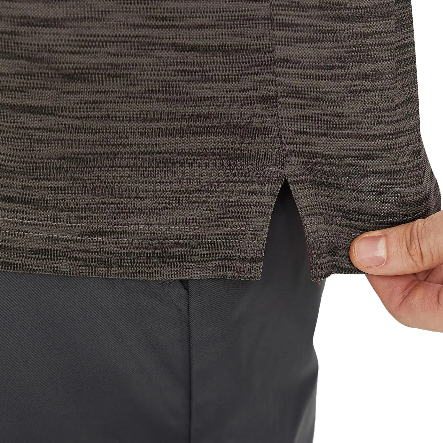 M MAELREG Golf Shirts for Men Dry Fit Short Sleeve Casual Performance Moisture Wicking Heather Pique Collared Polo Shirts