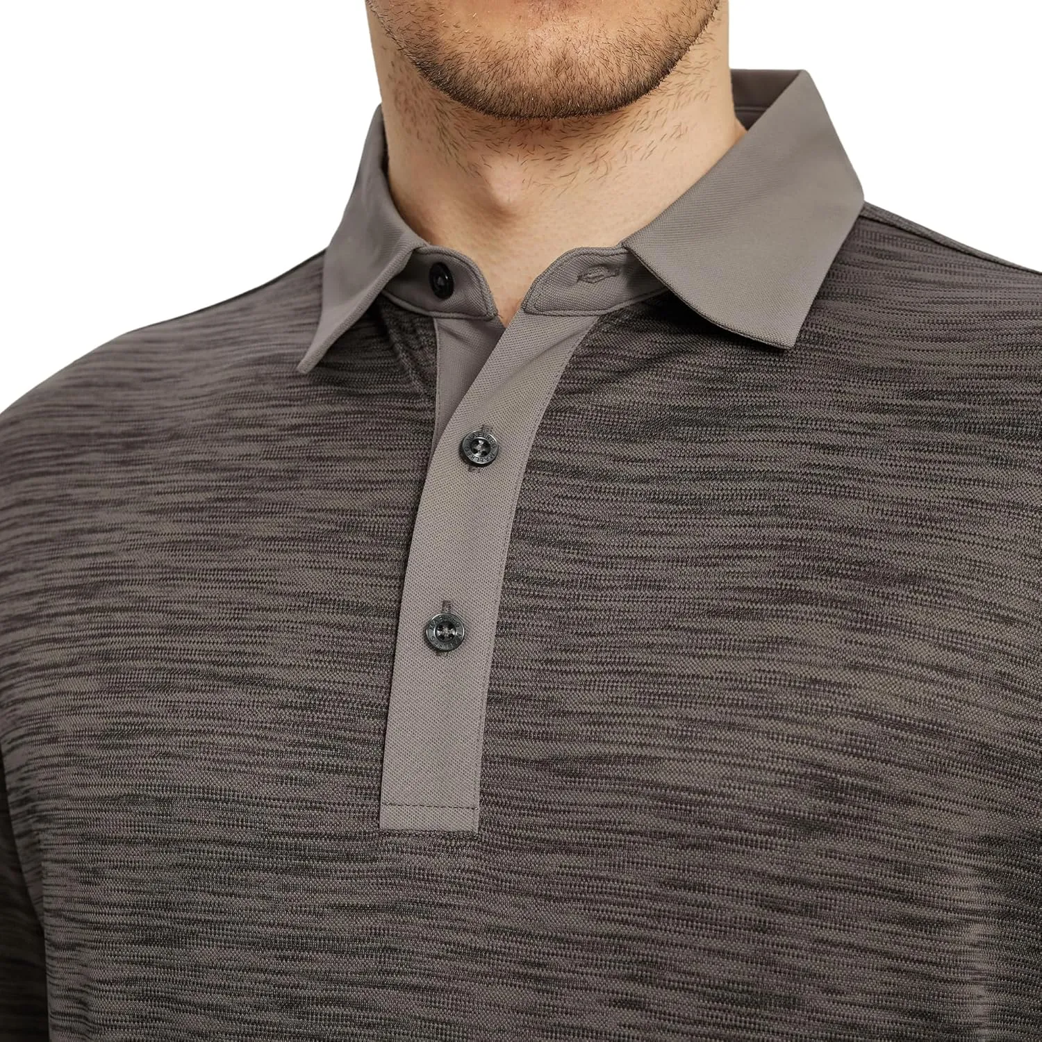 M MAELREG Golf Shirts for Men Dry Fit Short Sleeve Casual Performance Moisture Wicking Heather Pique Collared Polo Shirts