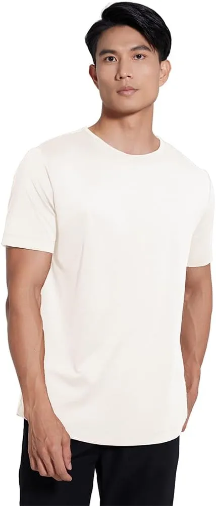 Men's Athletic Short Sleeve T-Shirt - Performance Quick Dry, UPF 50  Sun Protection Lightweight Gym Workout Shirt