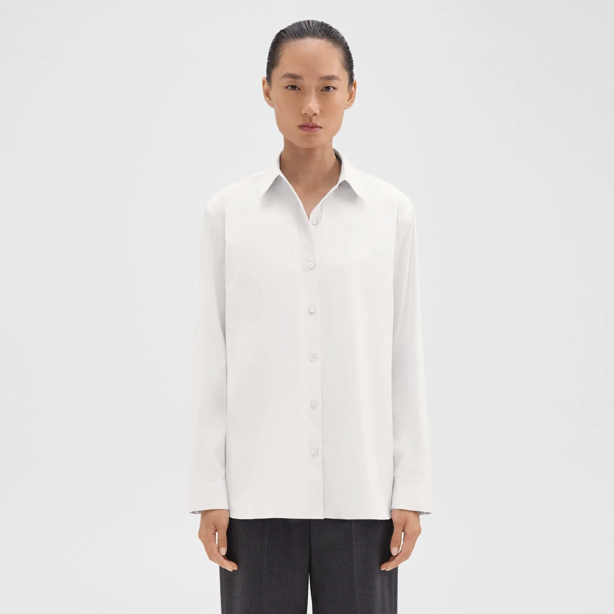 Men's good cotton shirt Theory