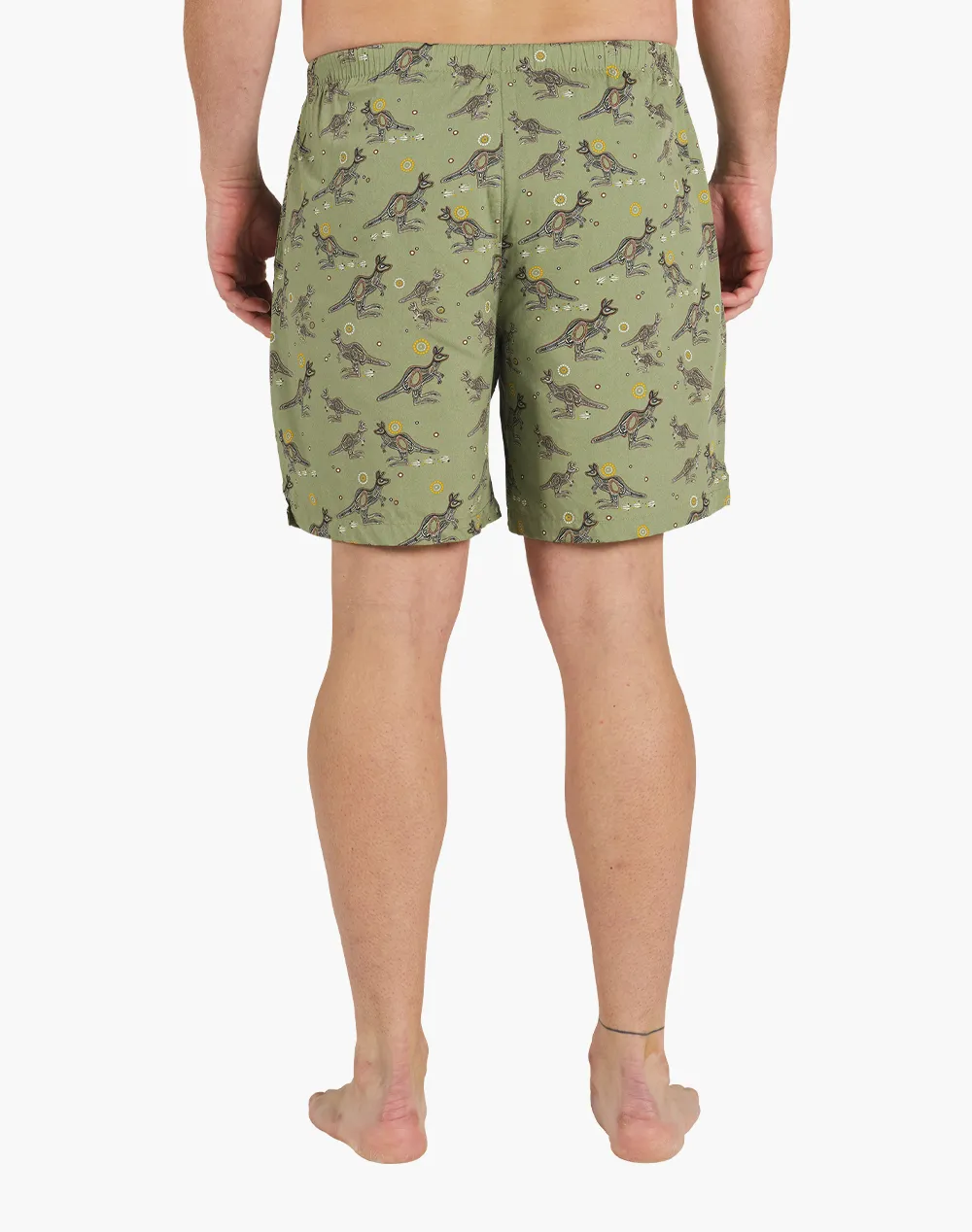 MENS NATIVE KANGAROO BAMBOO SLEEP SHORT