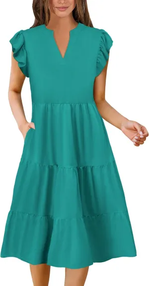 MixShe Summer Dresses for Women 2025 Elegant Classy Casual Fashion Dress S-XXL