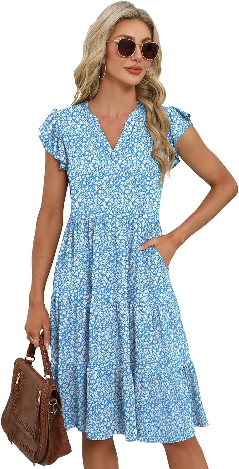 MixShe Summer Dresses for Women 2025 Elegant Classy Casual Fashion Dress S-XXL