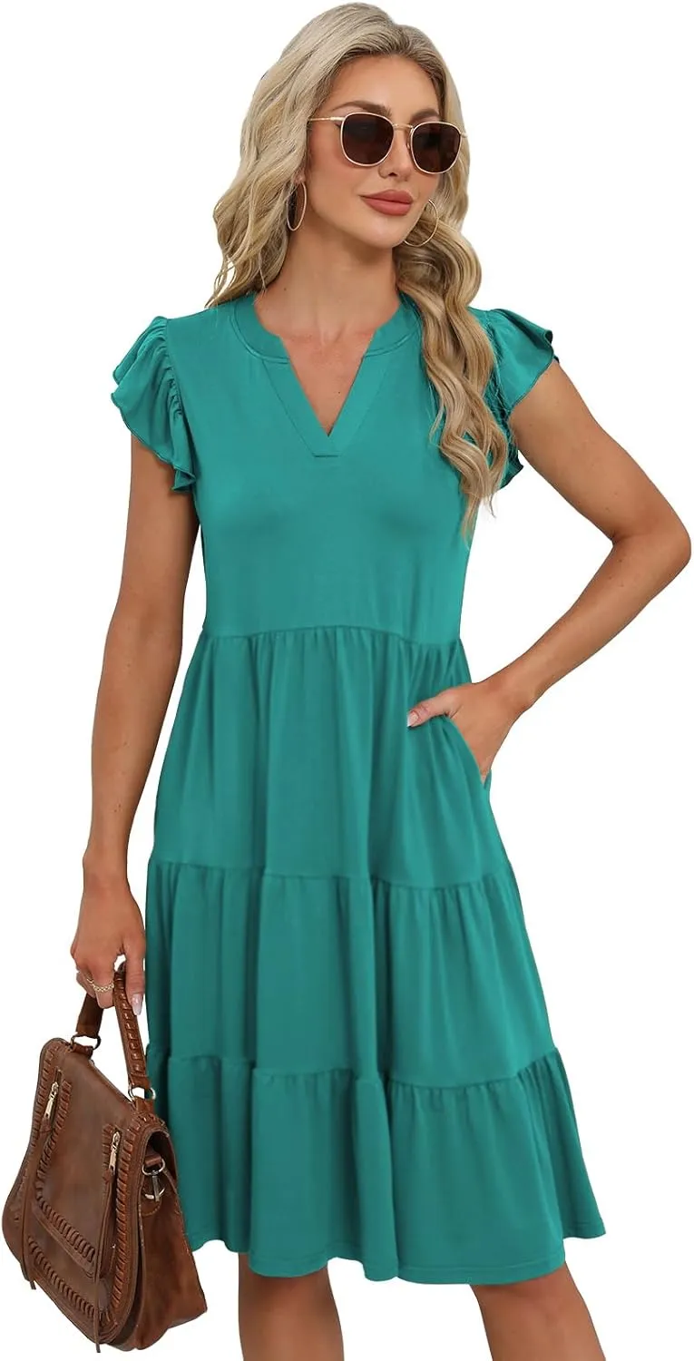 MixShe Summer Dresses for Women 2025 Elegant Classy Casual Fashion Dress S-XXL