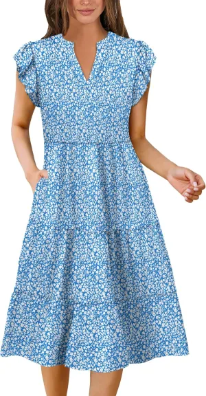 MixShe Summer Dresses for Women 2025 Elegant Classy Casual Fashion Dress S-XXL