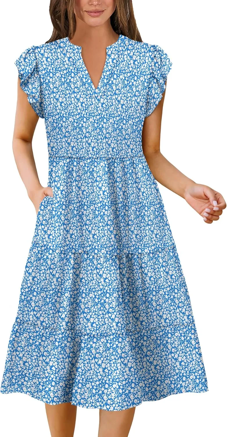 MixShe Summer Dresses for Women 2025 Elegant Classy Casual Fashion Dress S-XXL