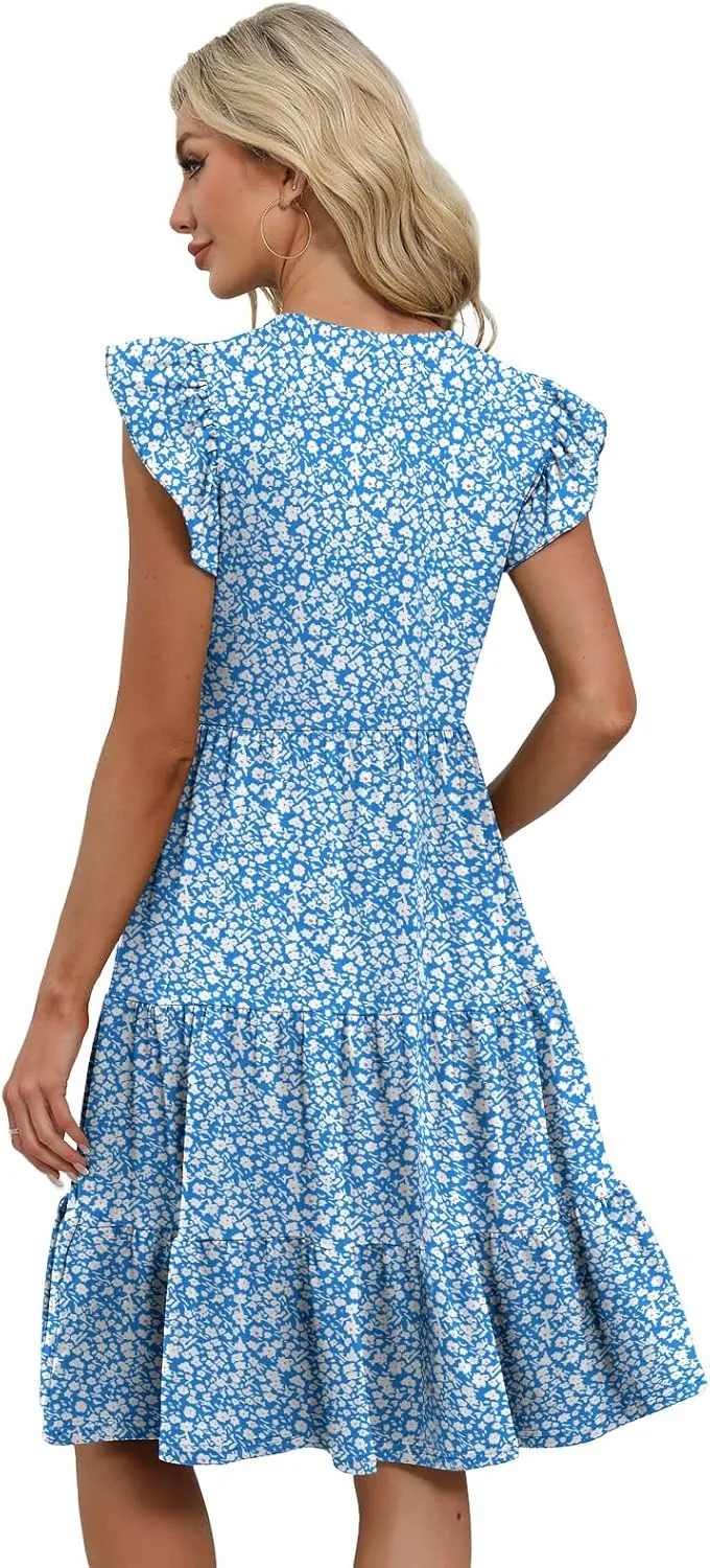MixShe Summer Dresses for Women 2025 Elegant Classy Casual Fashion Dress S-XXL