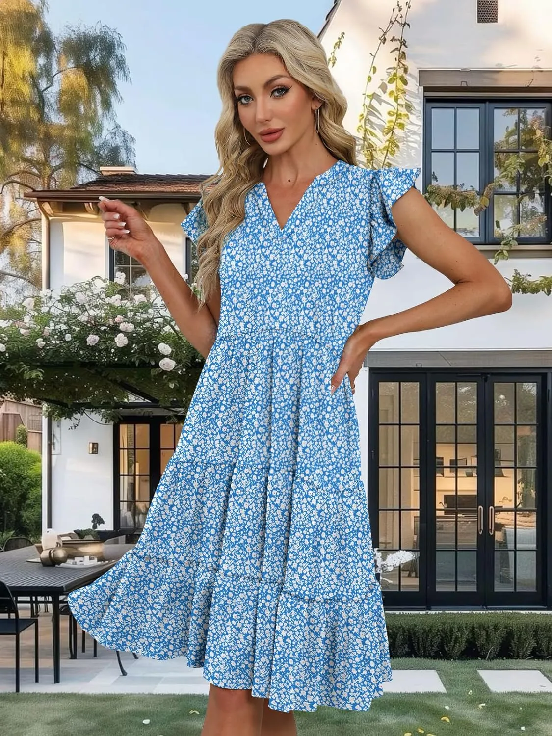MixShe Summer Dresses for Women 2025 Elegant Classy Casual Fashion Dress S-XXL