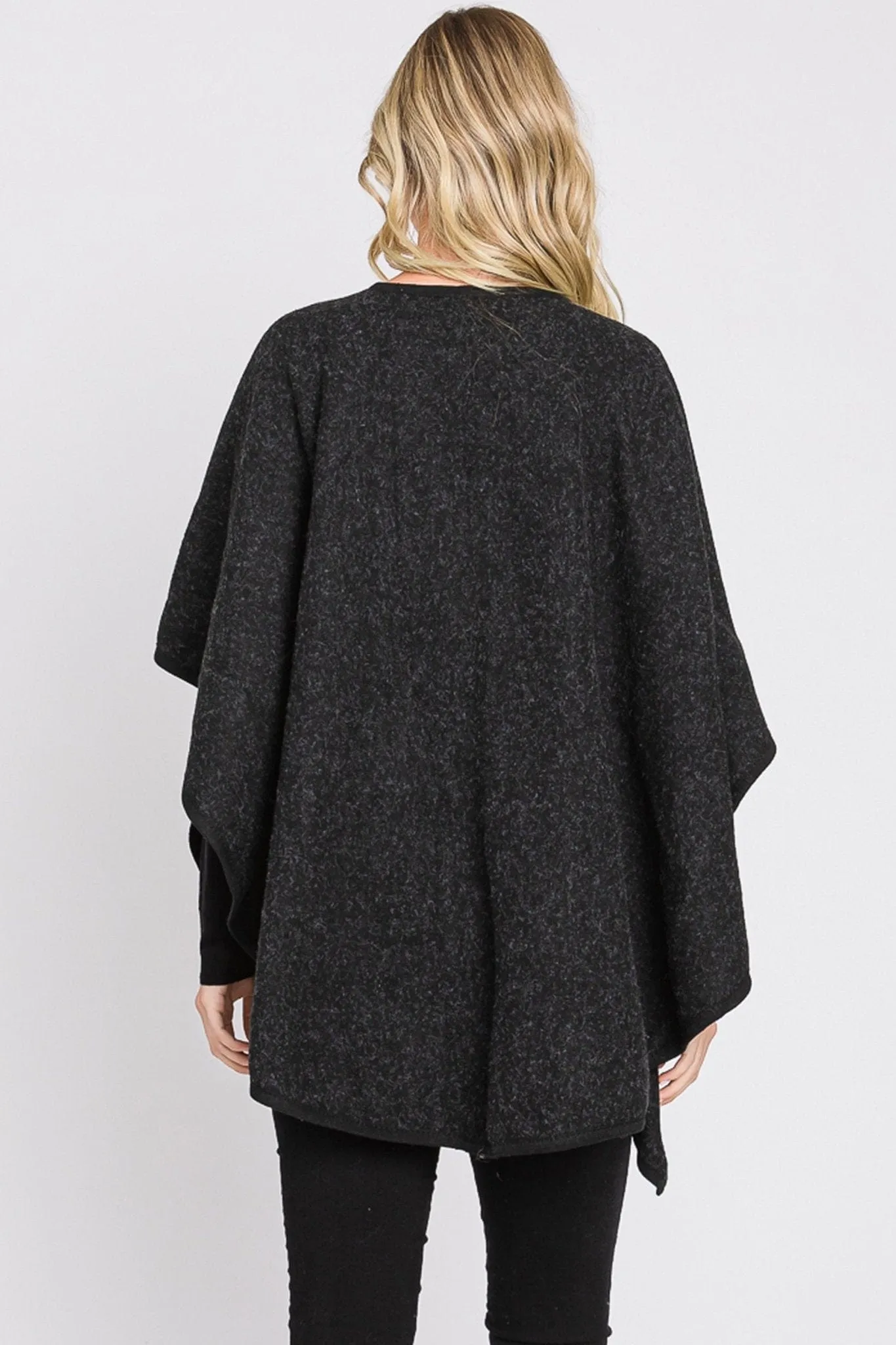 MS0338 Cora Interlock Ruana