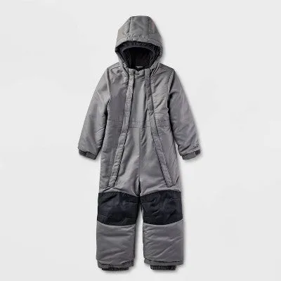 New - Toddler Standard Snowsuit - Cat & Jack Gray 5T