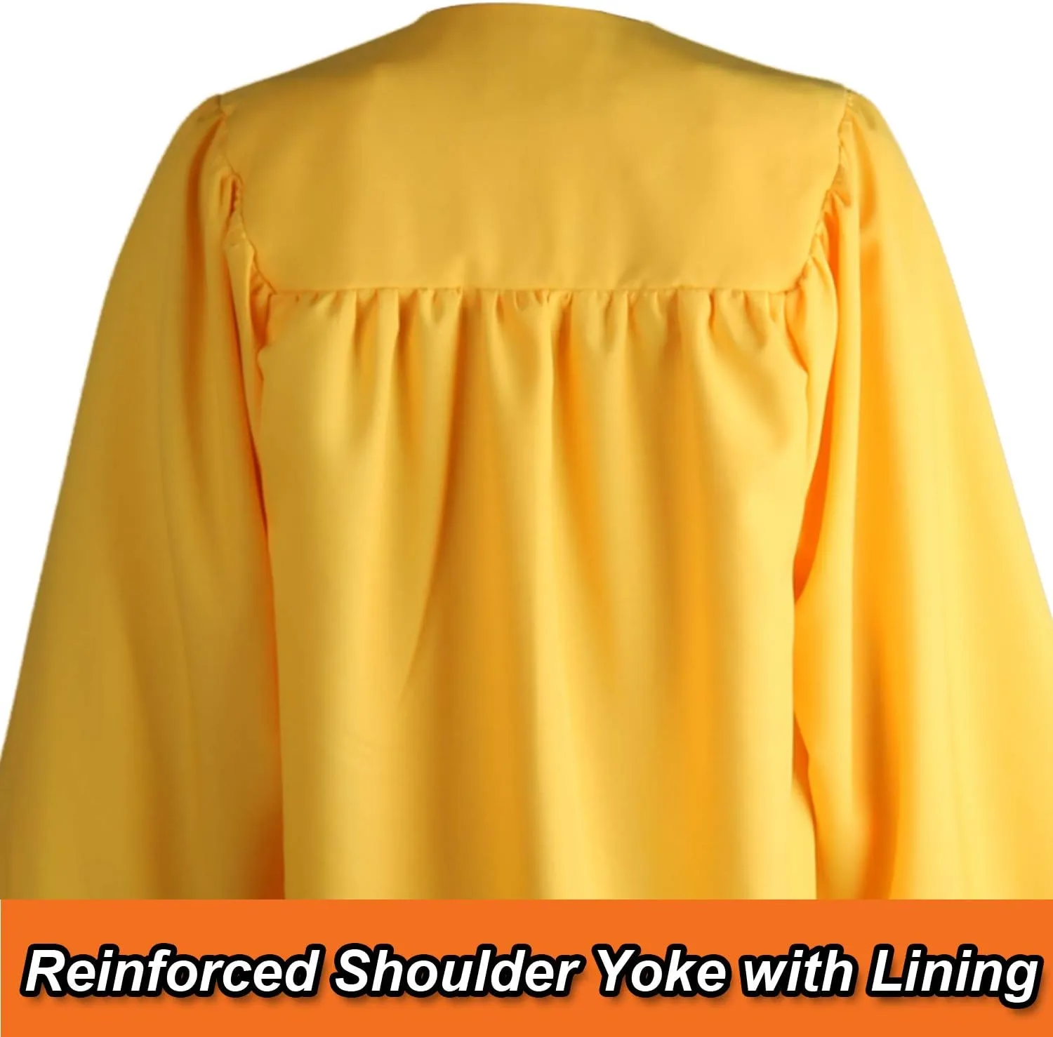 OSBO GradSeason Unisex Matte Robes for Graduation Gown, Choir Robes, Pulpit Robe and Pastor