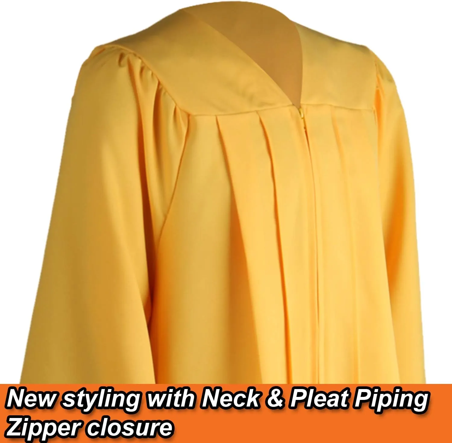 OSBO GradSeason Unisex Matte Robes for Graduation Gown, Choir Robes, Pulpit Robe and Pastor