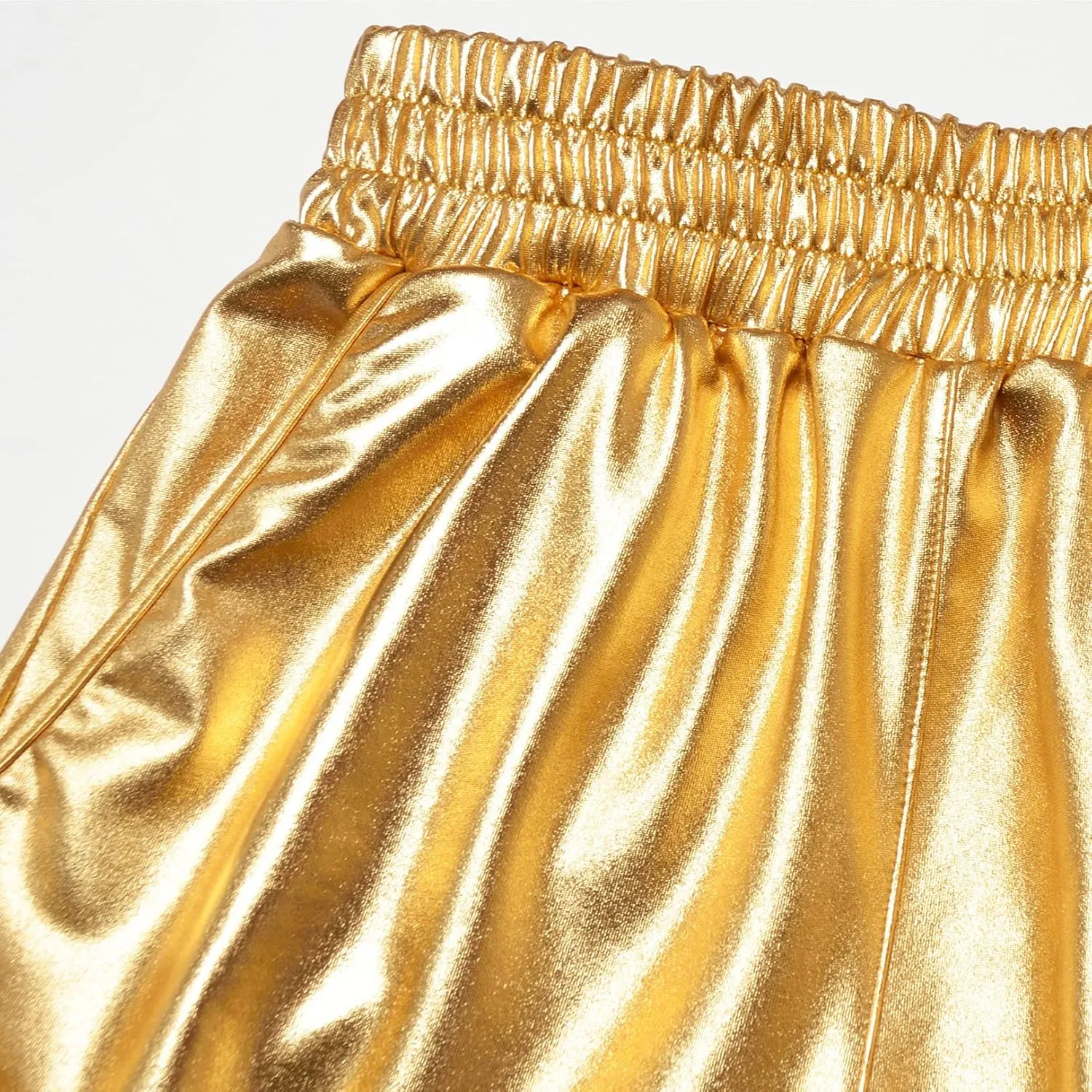 Perfashion Girls Metallic Shorts Shiny Hot Short Sparkly Party Pants &Sunglasses