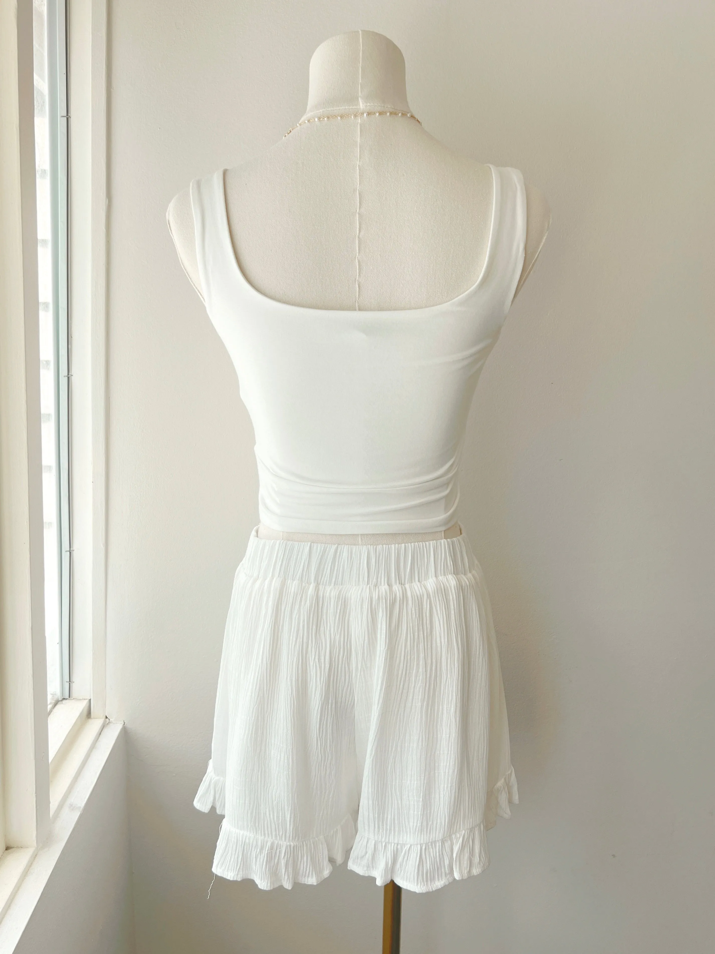 Ruffle Shorts (3 colors) (FINAL SALE)