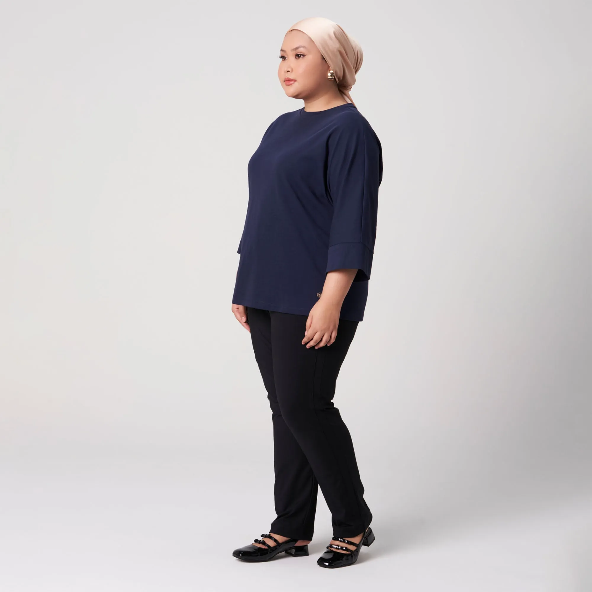 Three Quarter Sleeve Dolman Tee