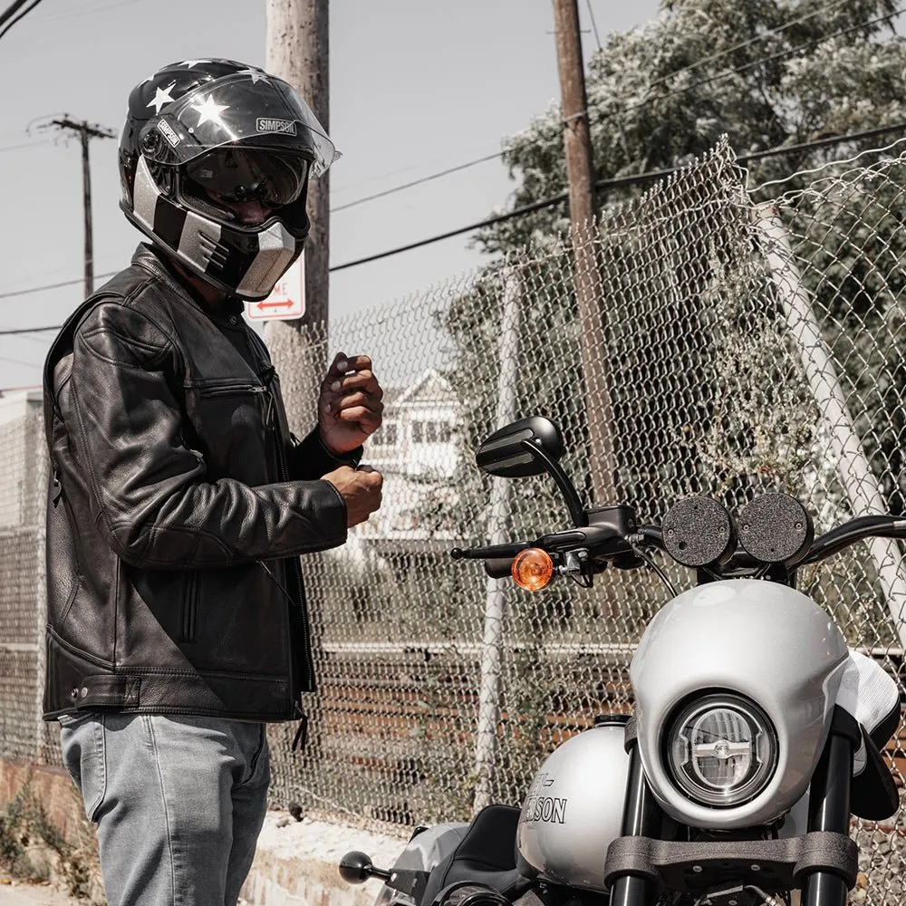 Top Performer Men's Motorcycle Leather Jacket